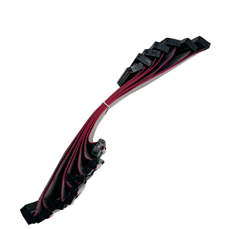 Custom wire harness manufacturers JST ZH SH XH PH connector grey cables wiring harness