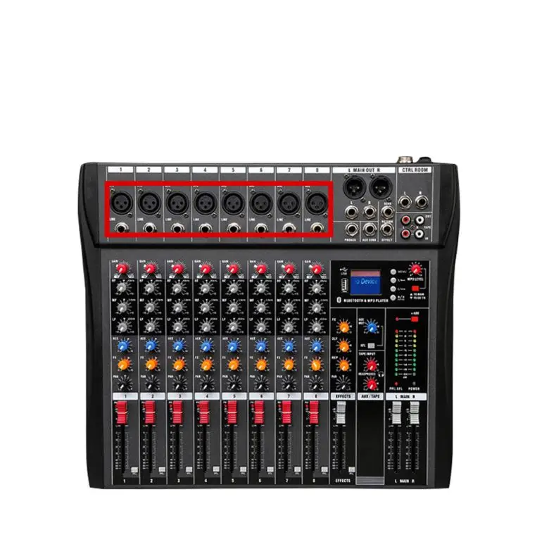 New Trend Professional Audio Mixer Usb Interface Details