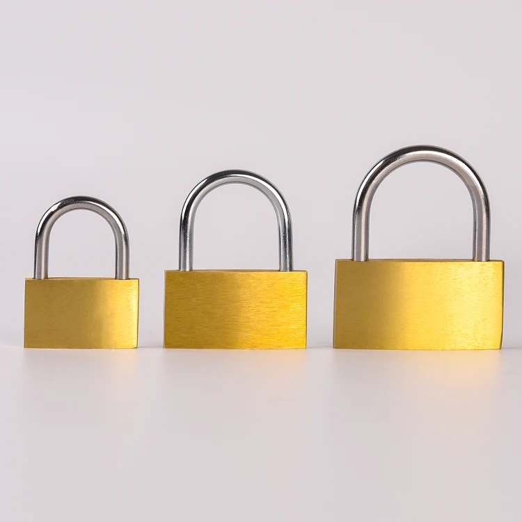 20MM Candado Custom Lock Top Security Pad Lock High Safety Padlocks Keyed Alike Small Mini Cheap Copper Brass Padlock