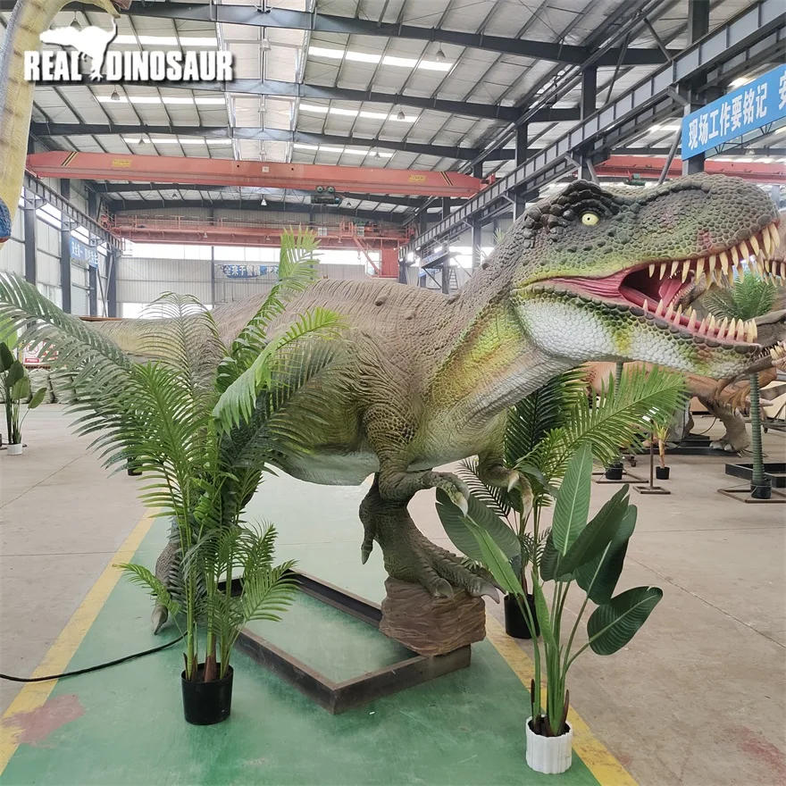 2022 New Colors Outdoor Theme Park High Simulation Life Size T-Rex