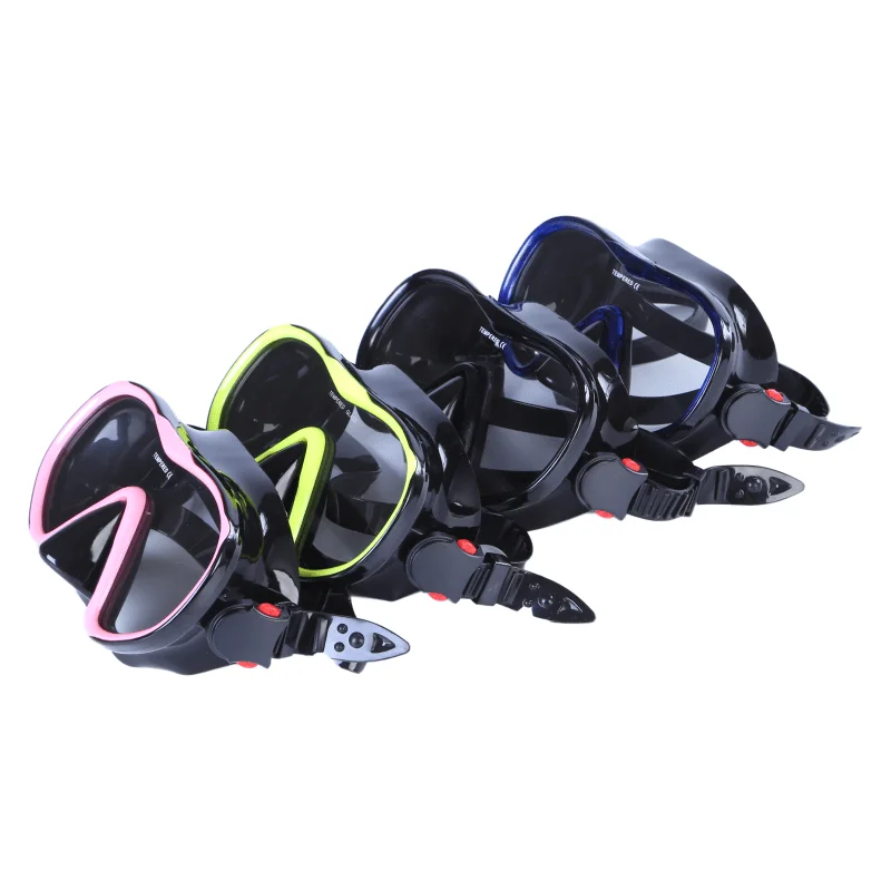 ZMZDIVE New Design Breathing System Freediving Spearfishing Half Face Snorkel Mask Diving Mask