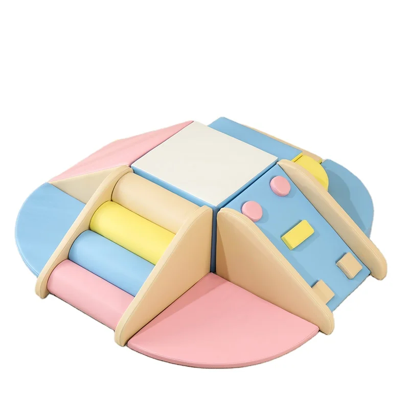 New Style Kids Soft Play Equipment Indoor Playground Soft Play Set Safe Soft Slide Climber