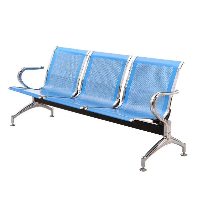3 Seats High Quality Seaters Waiting Chair Airport Chairs Office Reception Steel Waiting Chair