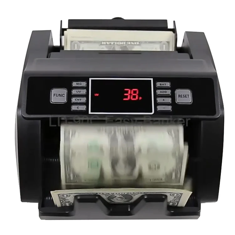 LD-90C-3 Professional banknote paper counting machine money counter bill counter UV/MG/IR Fake Money detector