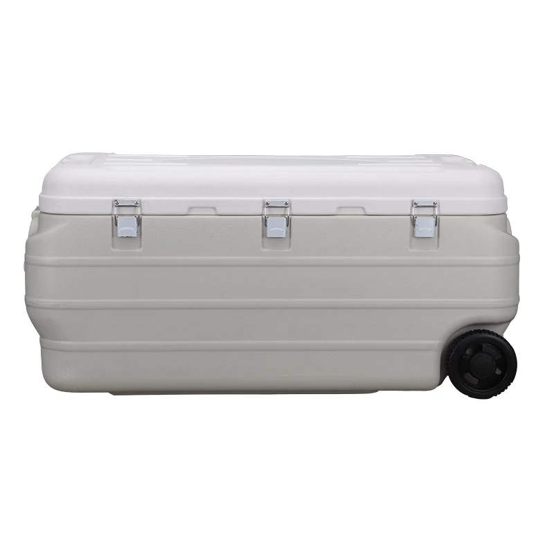 
Non-toxic Chilly Plastic Seafood Transportation Ice Chest Large Cooler Box 170L Ice Container 