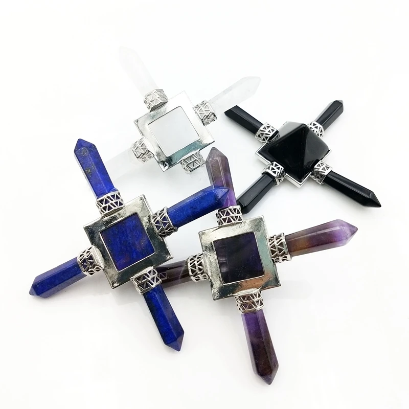  Фантастические пирамиды 7 чакр энергетический дизайн природный генератор исцеляющий кристалл для украшения