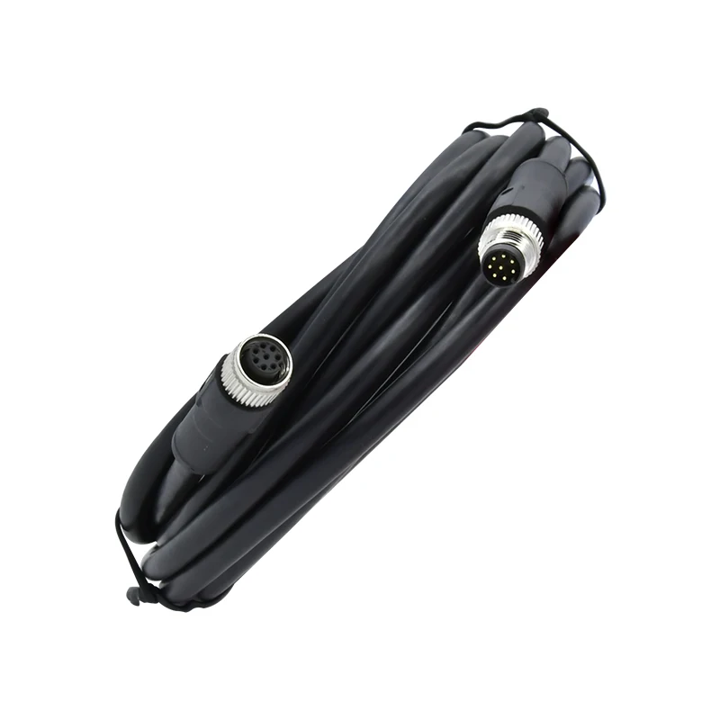 Rigoal Custom 3 4 5 6 8 12 17 Pin M8 M12 Waterproof Cable Electrical Terminal Connector Factory