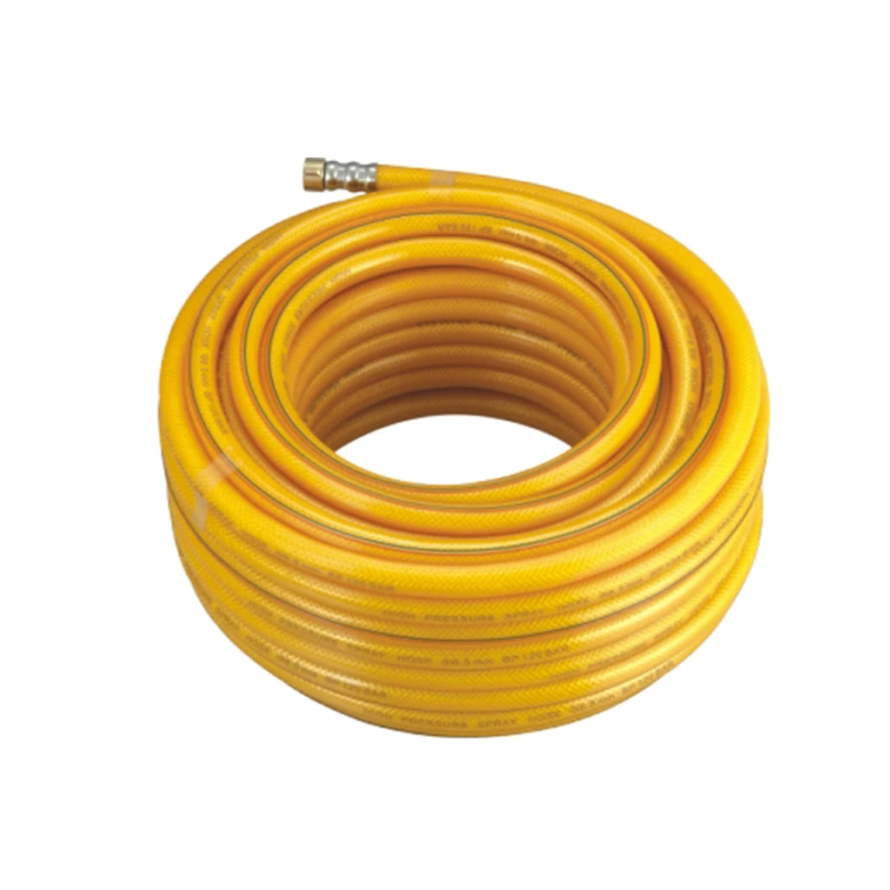 Agricultural robust hydraulic assembly nozzle cover water high pressure garden spray hose pipe 8mm