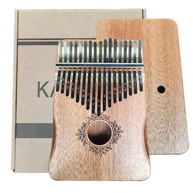  Красивое пианино kalimba по цене завода-изготовителя с 17 клавишами инструмент для из твердого красного