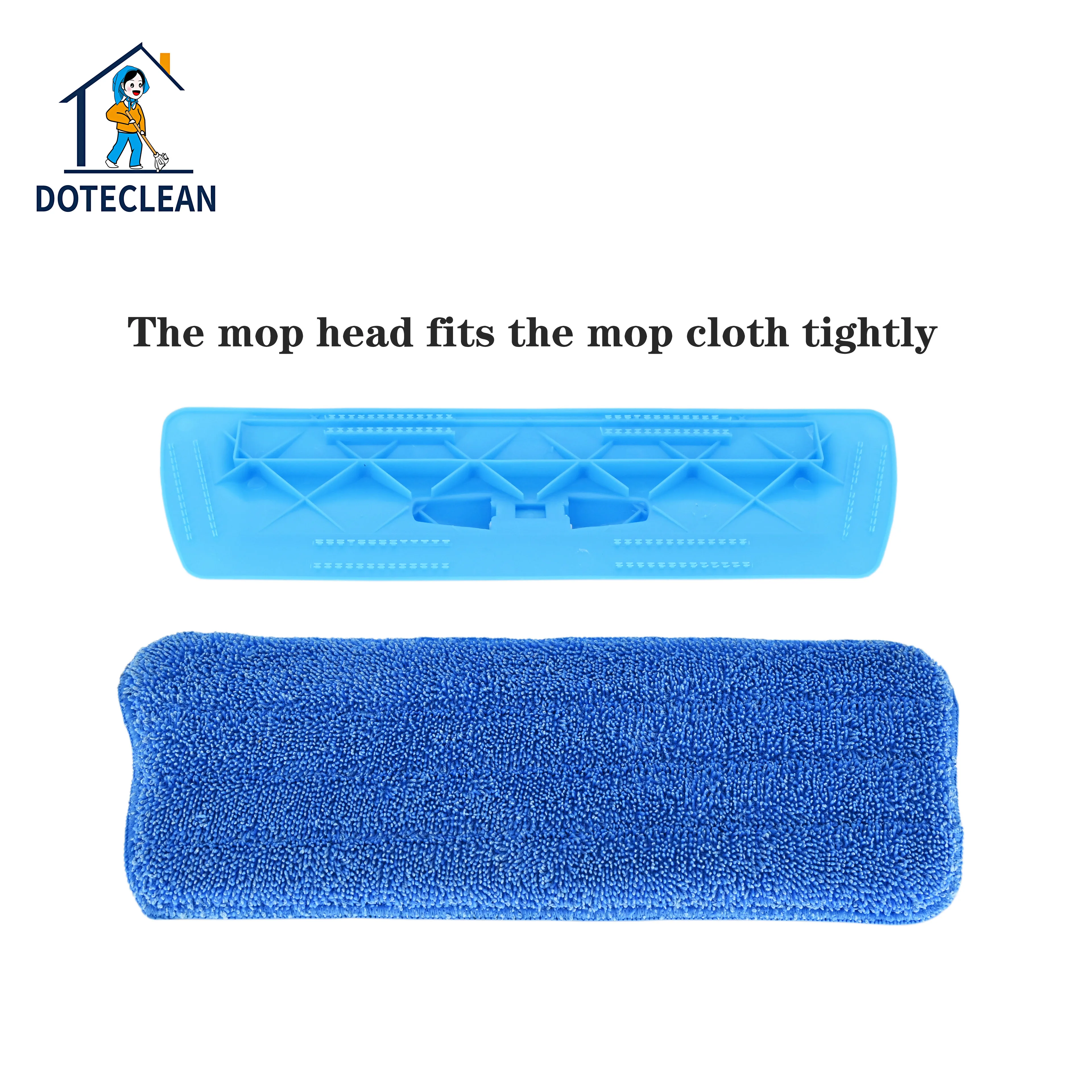 2024 new lazy cleaning wet dry dual-purpose spray mop for home use hand wash free  rotatable flat spray mop