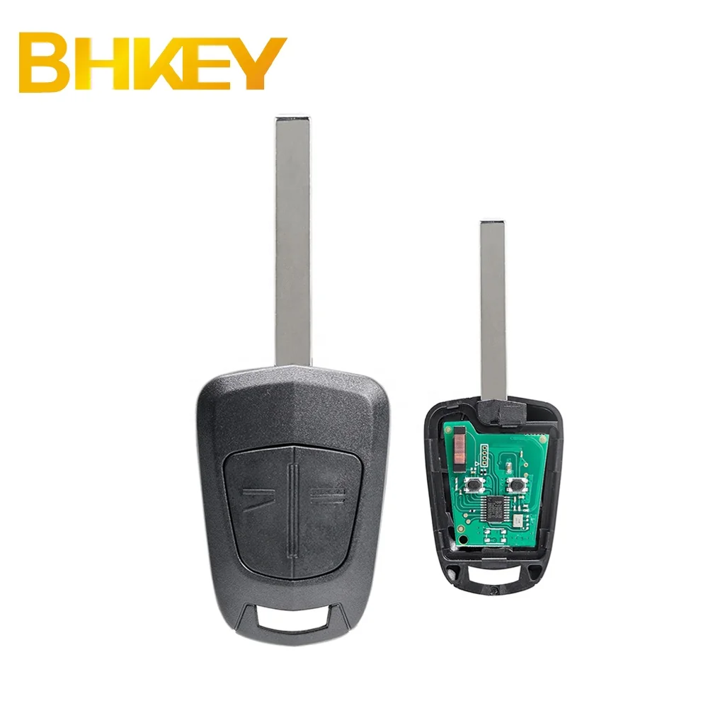 For Opel Vauxhall Astra Zafira B Corsa D Meriva B  2 BTN Remote Car Key Fob 433Mhz PCF7941 Chip