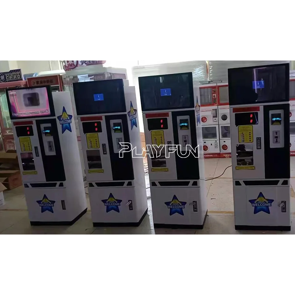 Factory Wholesale High Quality Multipurpose 23 Lcd Big Screen Big Capacity 20000 Tokkens Coin Exchanger Machine
