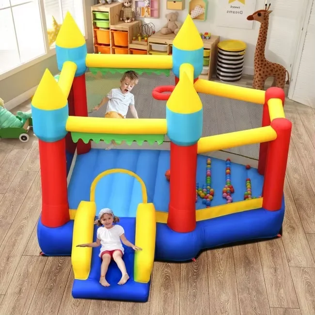 High Quality Inflatable Bouncer Bounce House Jumping Castle Park For Party Inflatable Slide Park Castle For Kids