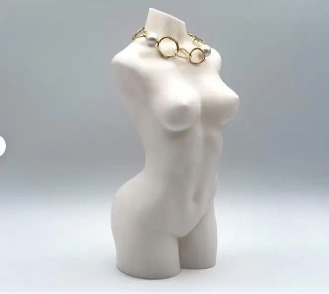 3D Print  company Mannequin body torso arm leg FDM SLS 3D printing service marble sculpture showcase display