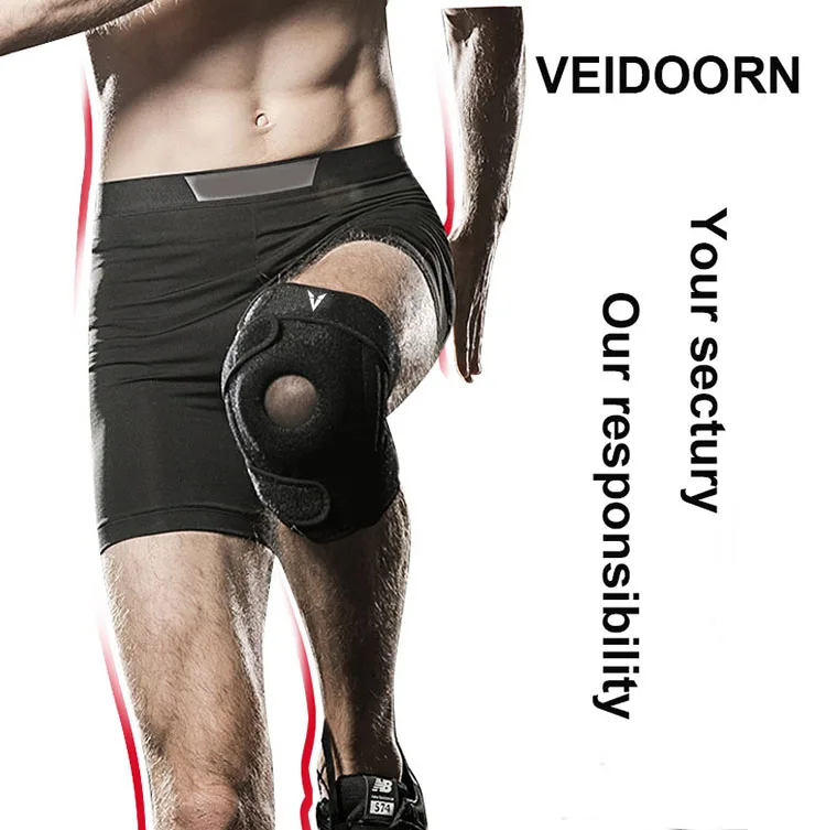 2020 Comfortable Breathable Easy Carry Adjustable Knee Pads For Sports And Fitness