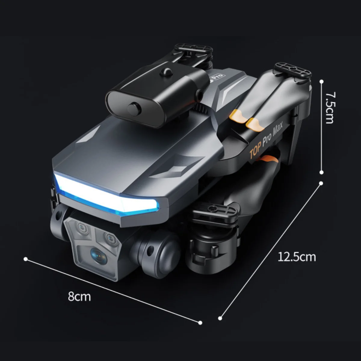 Custom beginner drone four side obstacle avoidance indoor hover optical flow drone with 8k camera dual rc drones