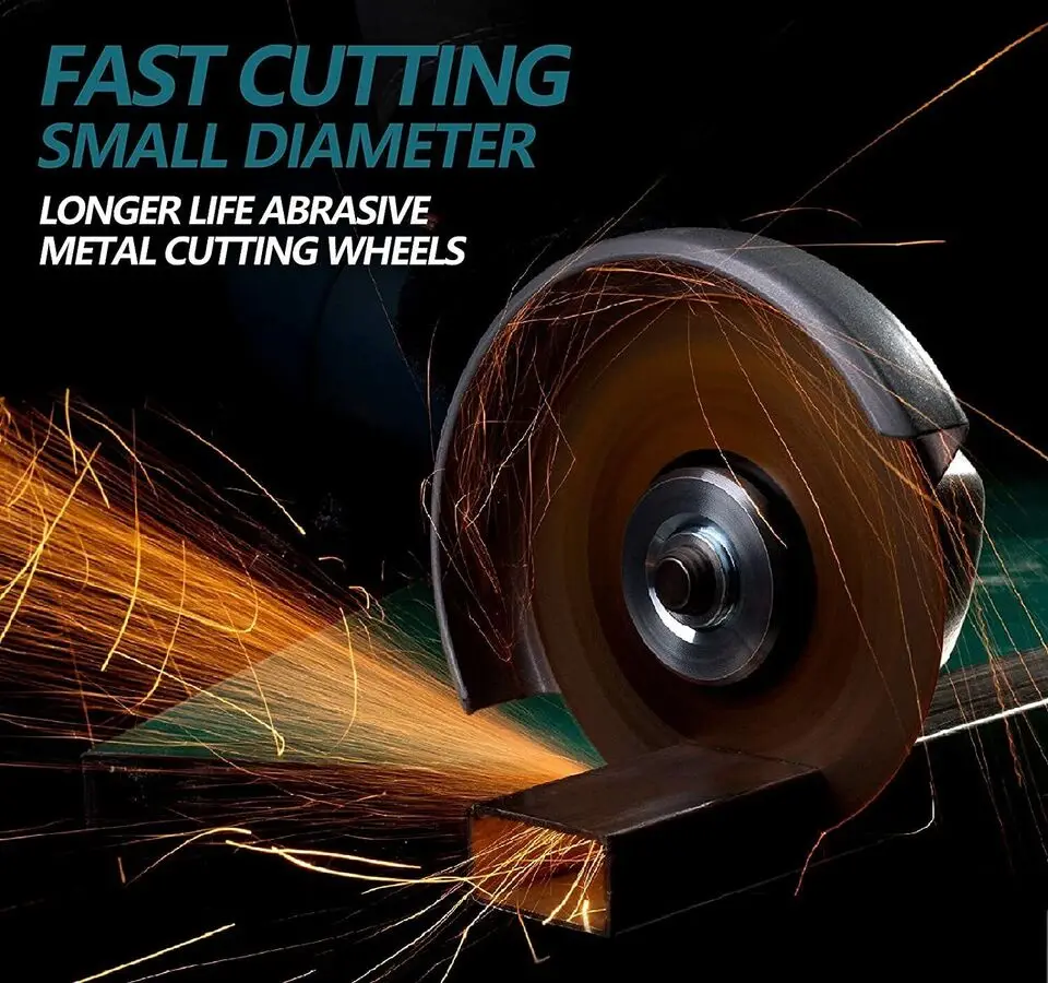 9-Inch round Cutting Disc for Metal & Stainless Steel 9x.075x7/8 Cut-Off & Grinding Wheels  Aluminum Oxide Applications