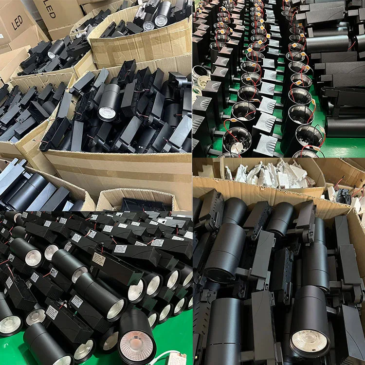 Adjustable Commercial Track Lighting Color Spotlights Focus Cob Light Spot Light/Tracklights/Led Track Lights For Clothing Store