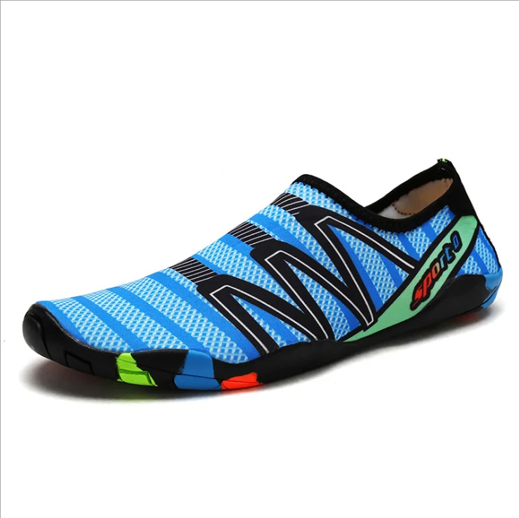 2024 Summer Women And Men New Mesh Outdoor Hiking Shoe Casual Printing Water Proof Shoes Light Breathable Water Shoes