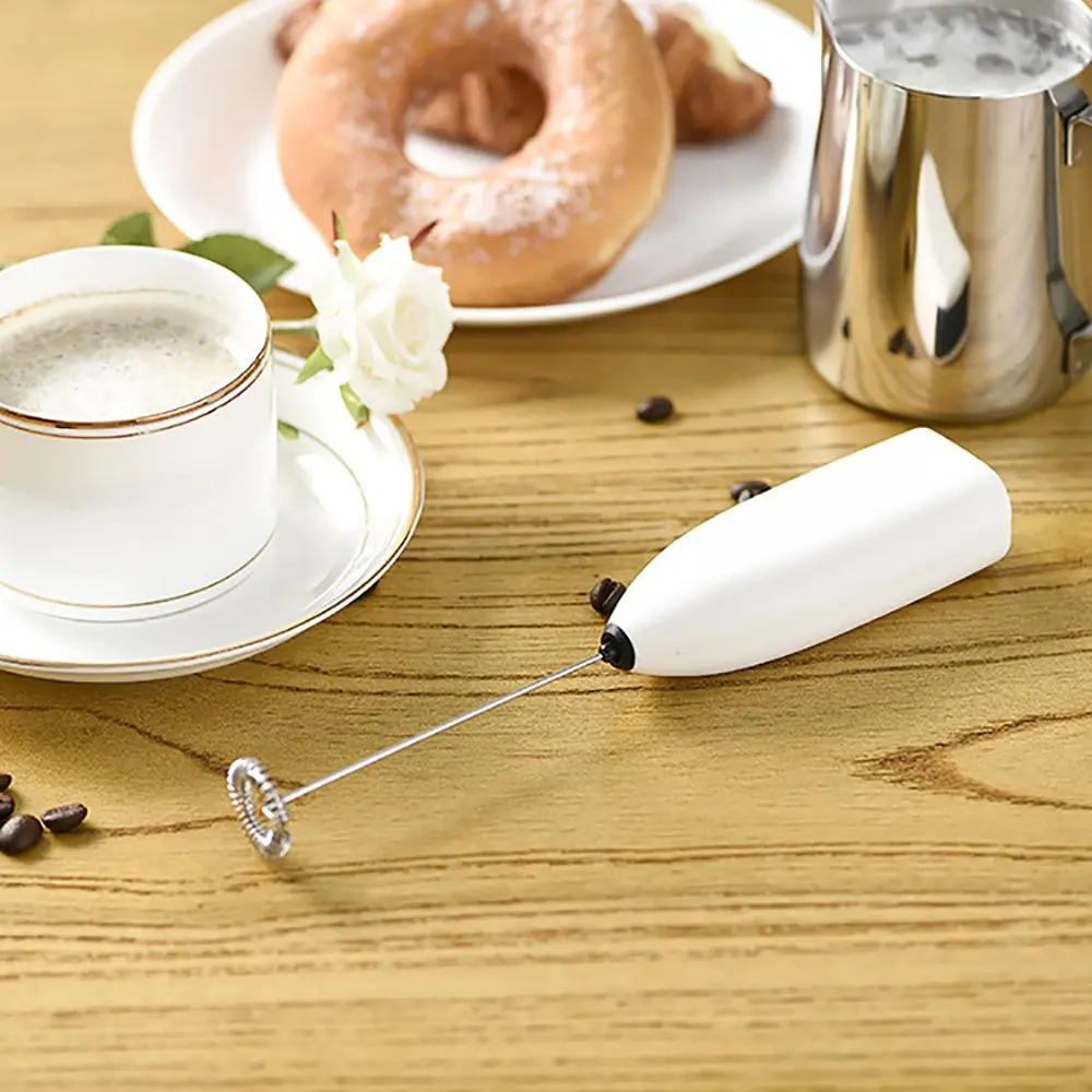 New Home Battery Automatic Milk Frother New Handheld Electric Milk Frother cafe vaporizador de leche