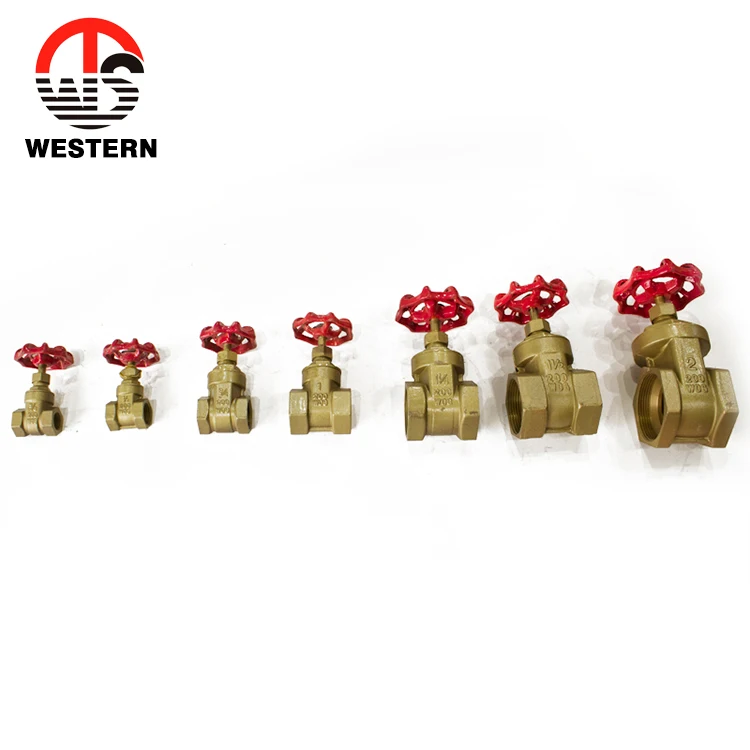 NPT BSP Thread Custom 200 WOG Forged Kitz Brass Water Gate Valve