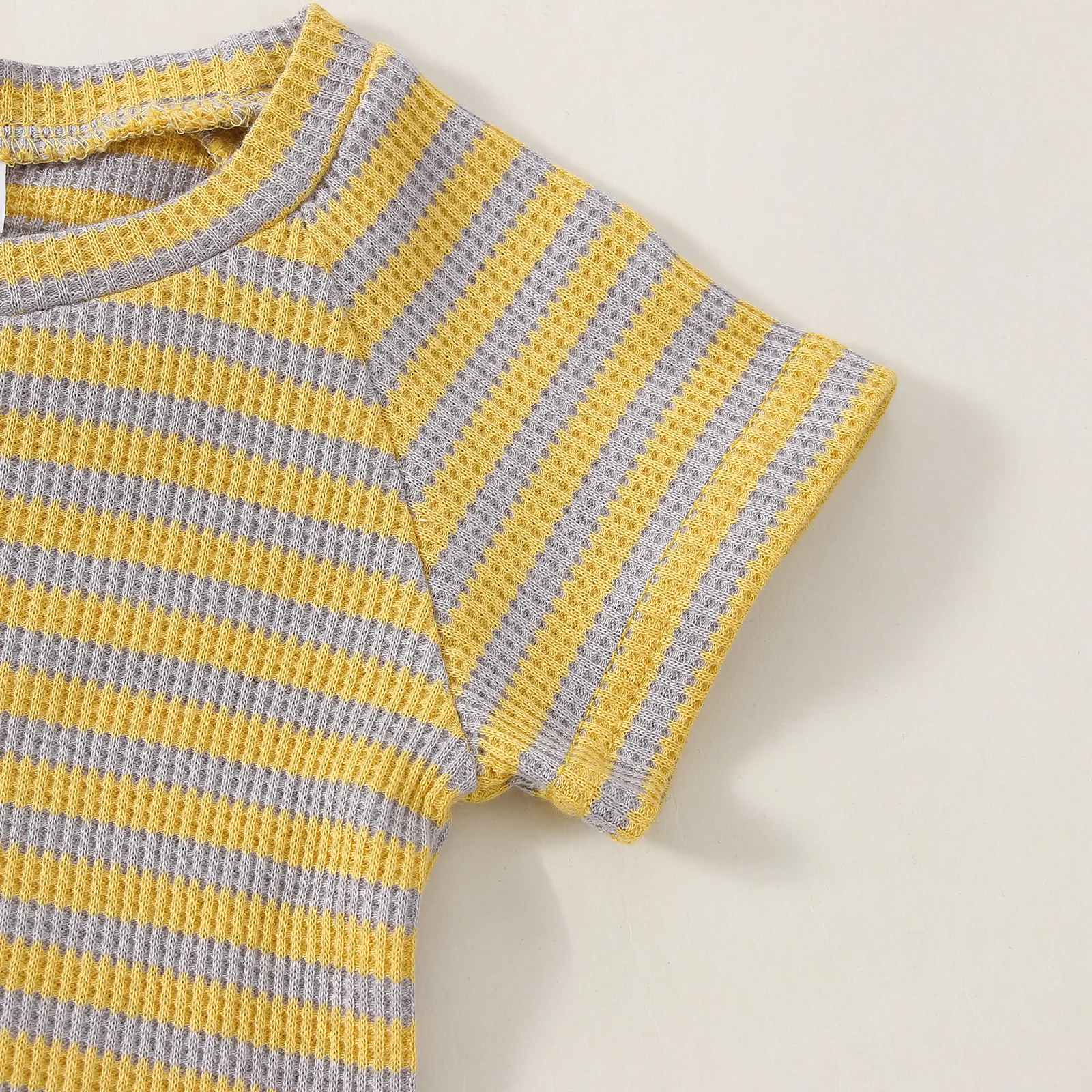 Comfortable baby clothes set summer short sleeves dress baby for boy and girl