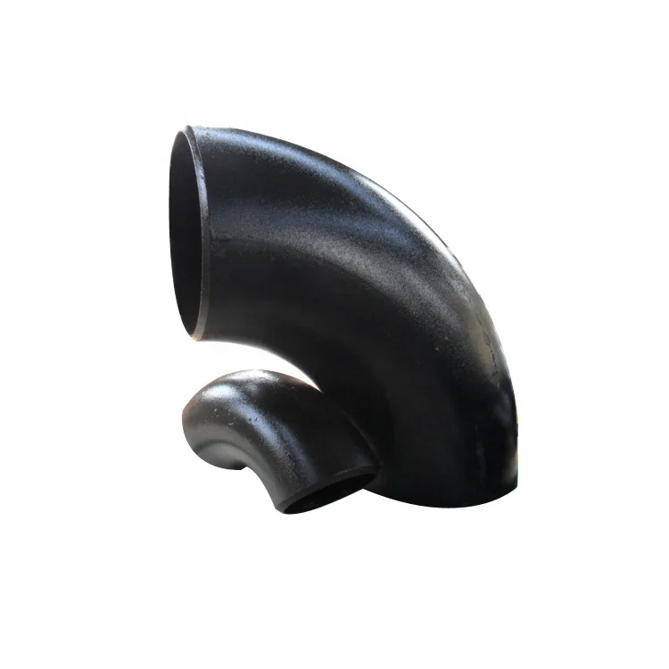 90 Degree Carbon Steel Pipe Fitting ASME B16.9 ASTM A234  Q235 Seamless Elbow SCH 40 STD Butt Welded