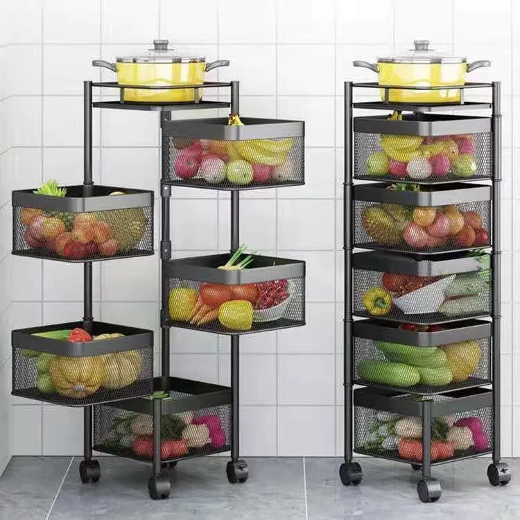 Стеллаж для хранения овощей и закусок