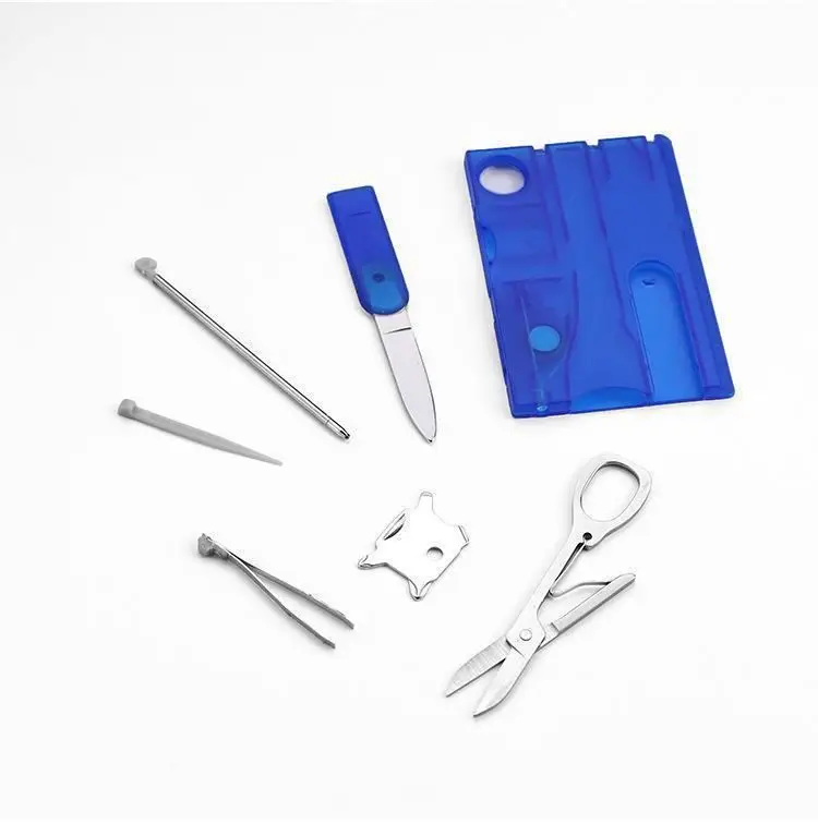 Swiss Tool Kit 10 In 1 Multi Function Credit Card Multi Tool Set