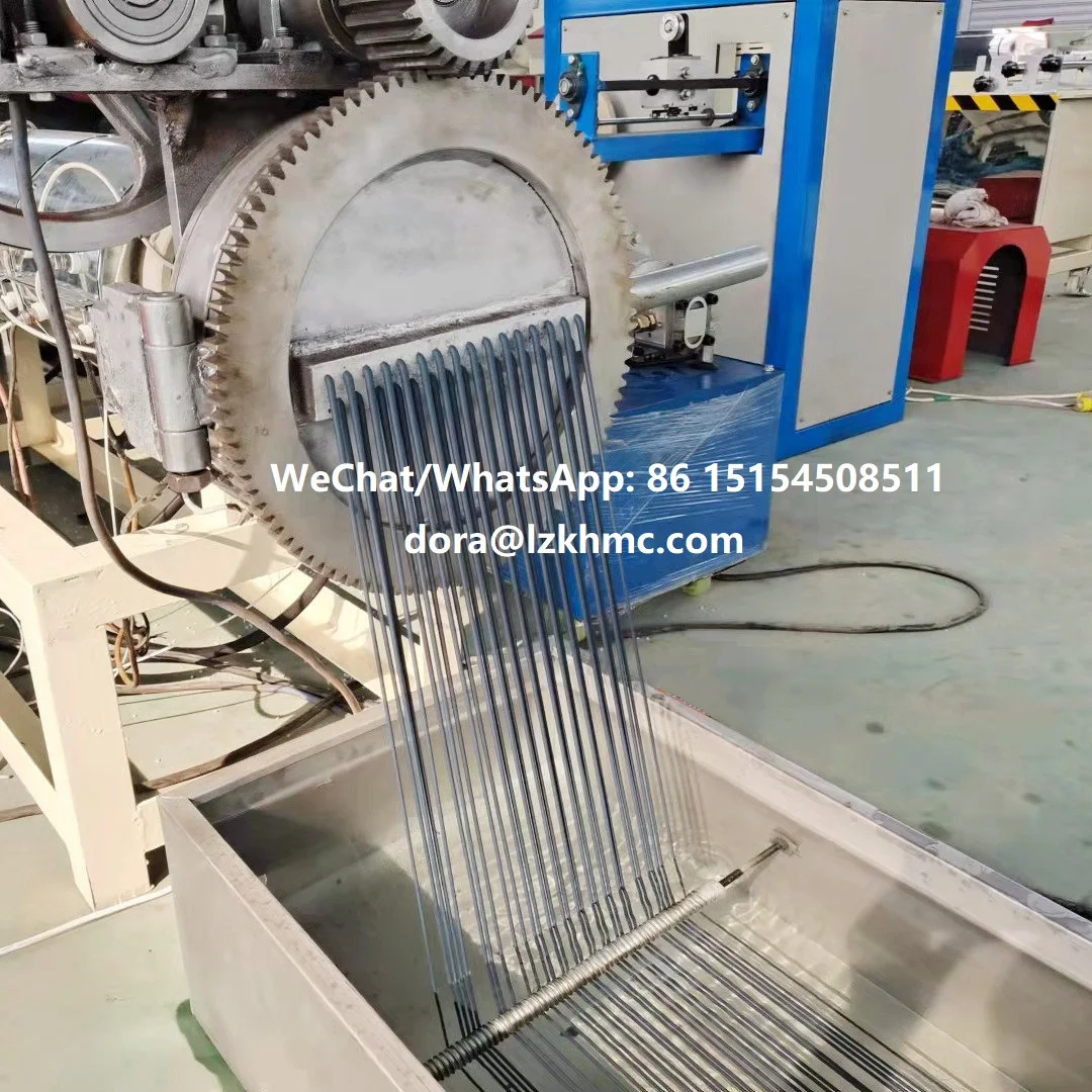Automatic Two Stage PP PE PET Film Granulator Plastic Recycling Machine For Granules making