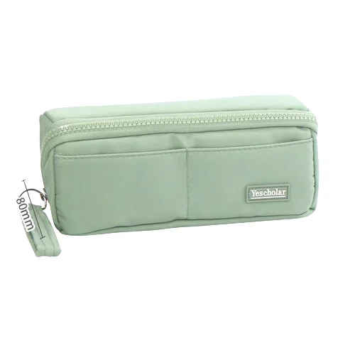 Multi-layer large capacity pencil bag  simple ins Wind Day system divider large opening student pencil case for child