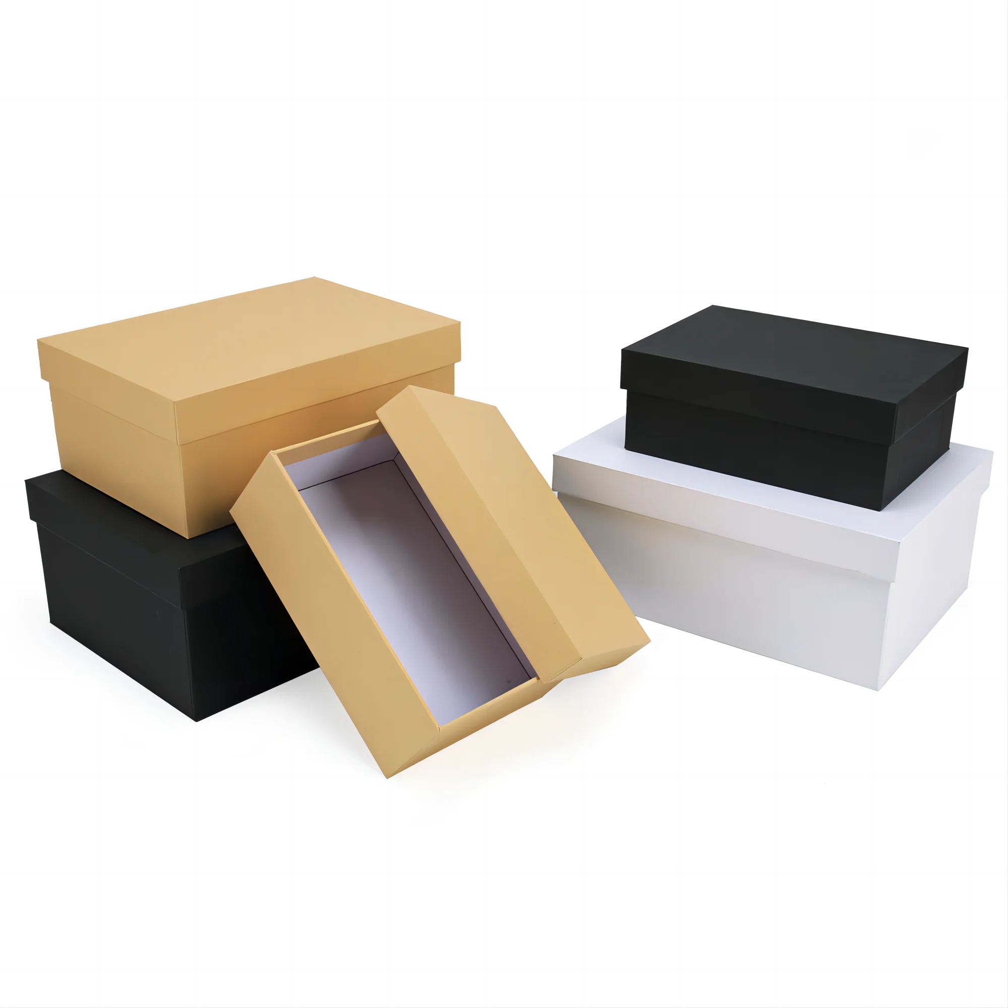 Eco friendly products Customized Printing Disposal Corrugated Paper Packaging Shipping Shoe Box and sneaker box