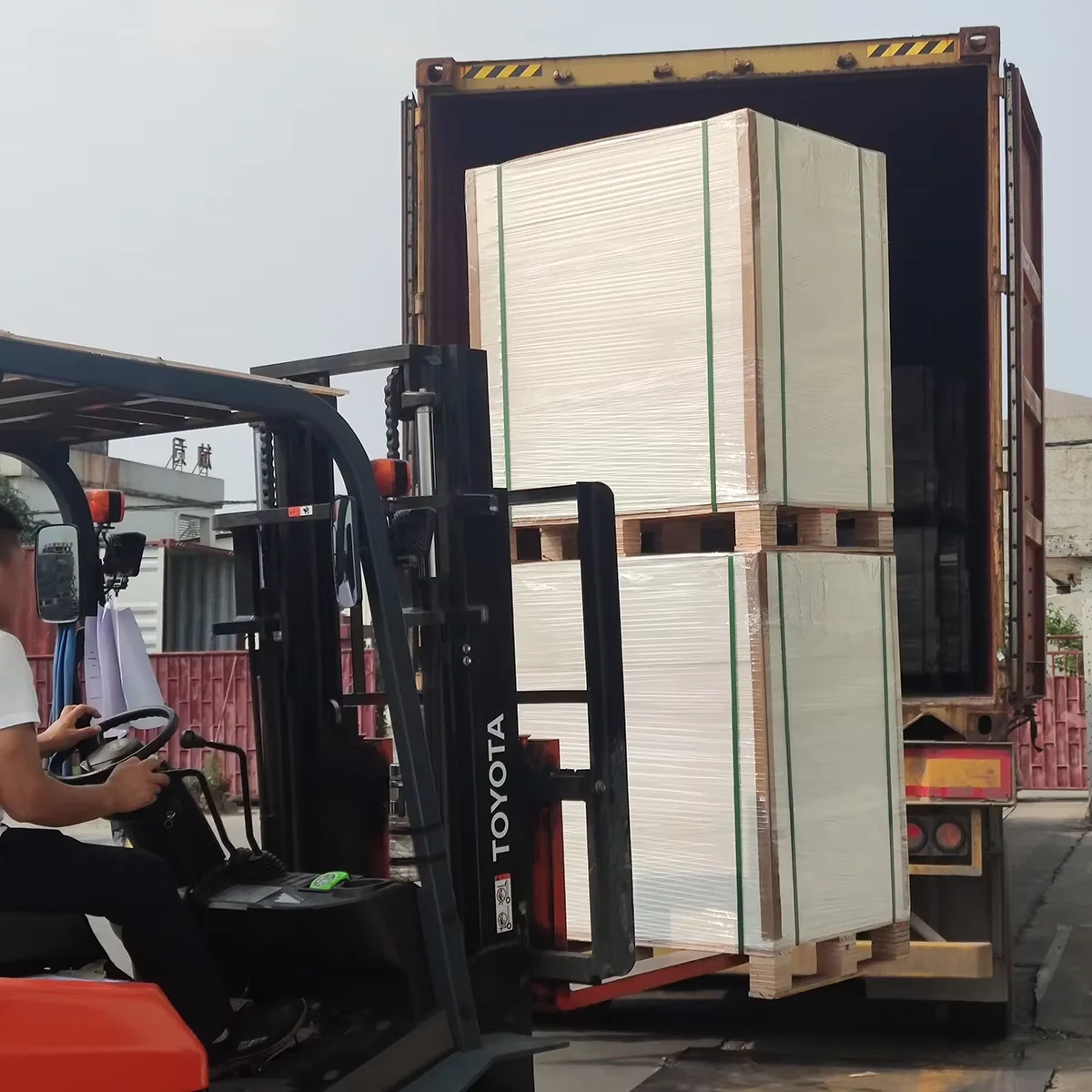 Iso9001 White Ivory Printing Cardboard For Box