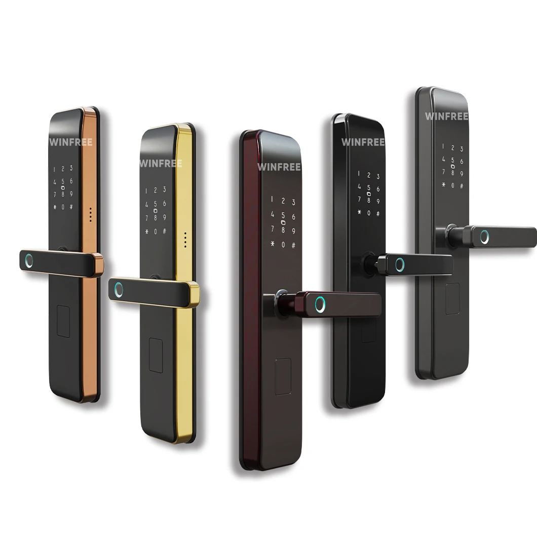 Guangdong WINFREE Fingerprint Lock Electric Password Intelligent TTlock Bluetooth Security Door Touch Keypad