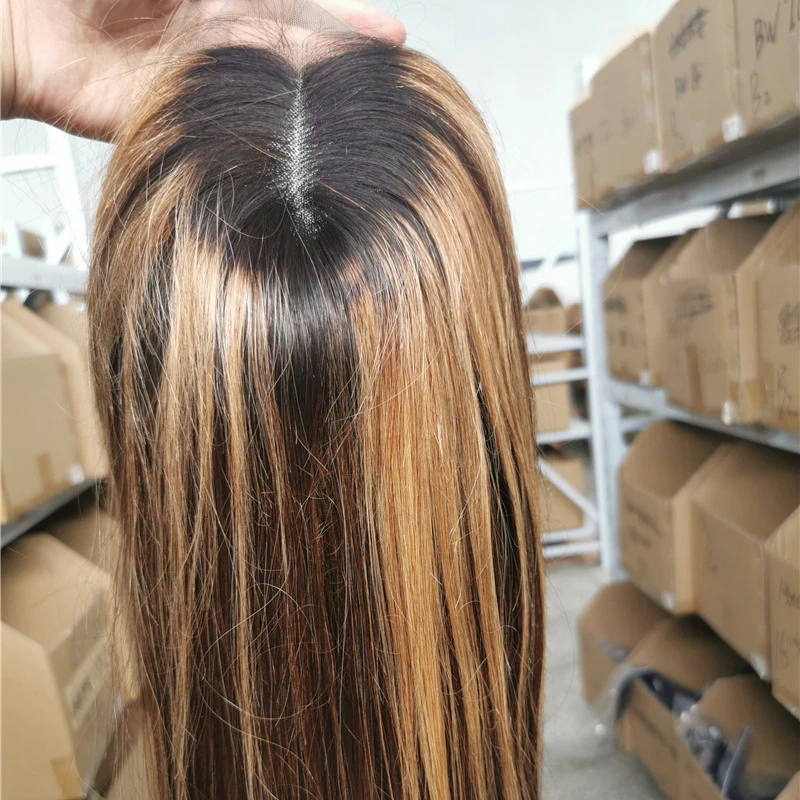 Frontal Bob Wig Ginger Colour Small Head Wigs with Frontal Processed Ombre Human Hair Wig Vendor Raw Virgin Hair Lace Swiss Lace