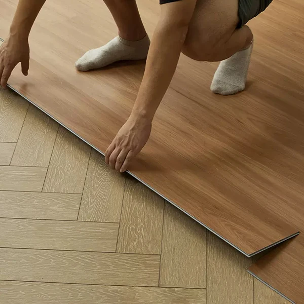 SPC Wooden Floor Smooth Vinyl More Styles Indoor Outdoor PVC High Quality Waterproof Spc Flooring