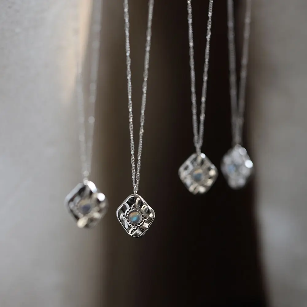 18K PVD Gold Plated Natural Stone Stainless Steel Necklace Tennis Choker For Women Gifts Fashion Jewelry