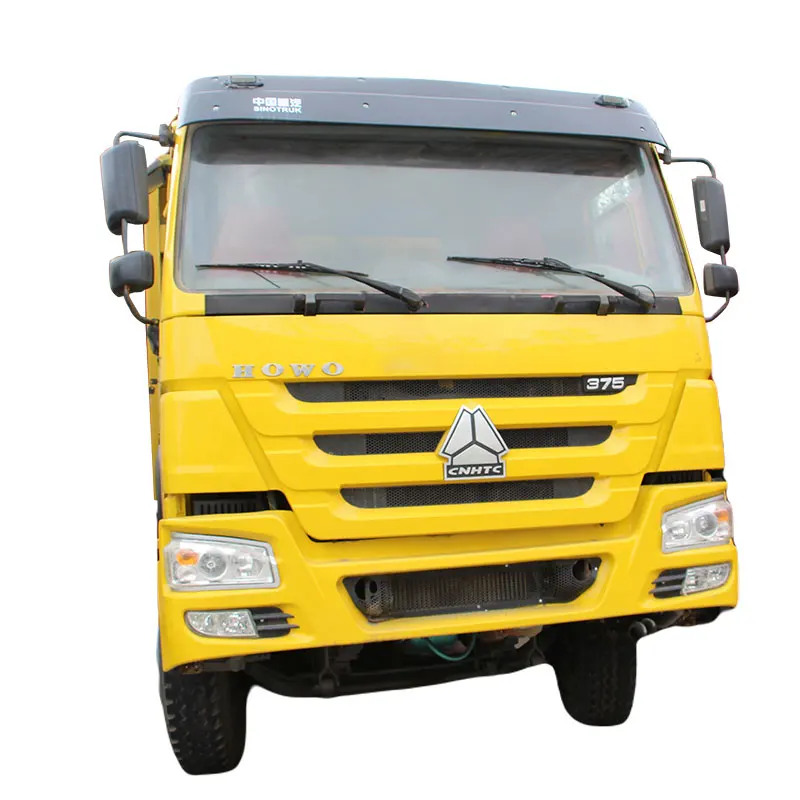 Б/у Howo 6x4 375HP 10 колес мощная головка прицепа CNHTC Тракторные грузовики по низкой цене