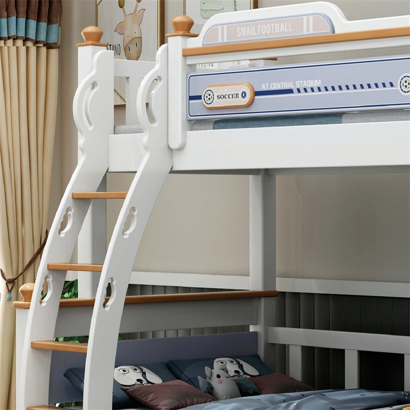 Wholesale Bunk Bed cute Children Kids New Factory Direct Bunk Bed For Kids Chit lovely kids bed with storage home furniture