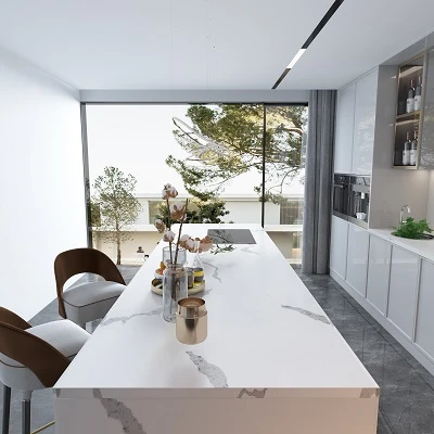 Calacatta Quartz Prices Wholesale Artificial Stone Island White Quartz Calcutta Countertop Slab