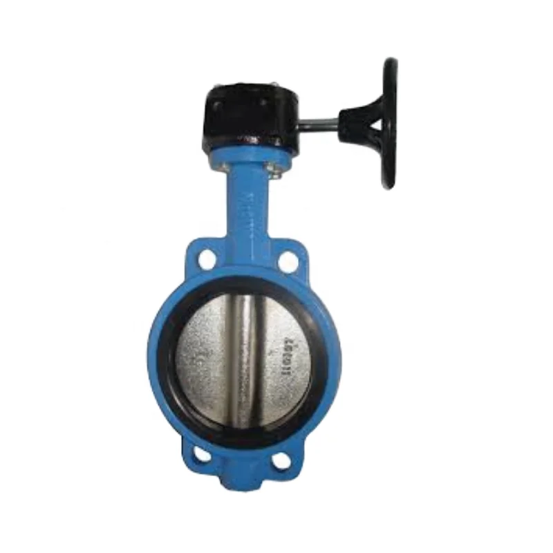 Factory/Low Price/High Performance/Soft Hard/WCB/PN15-PN20/CF3/Tuebine Actuator /ANSI Class150/Wafer Butterfly Valve