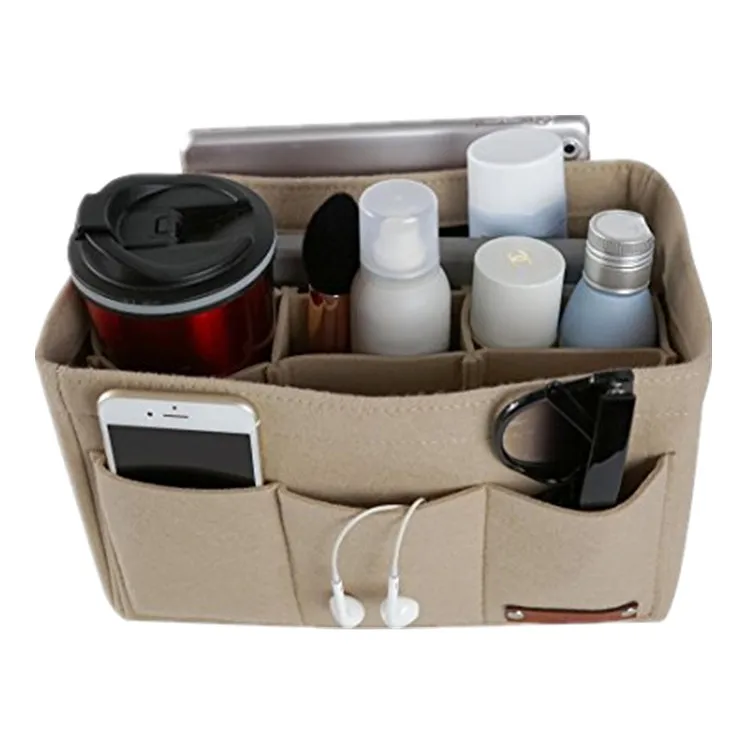 Felt Insert Bag Organizer Bag In Bag For Handbag Purse Organizer