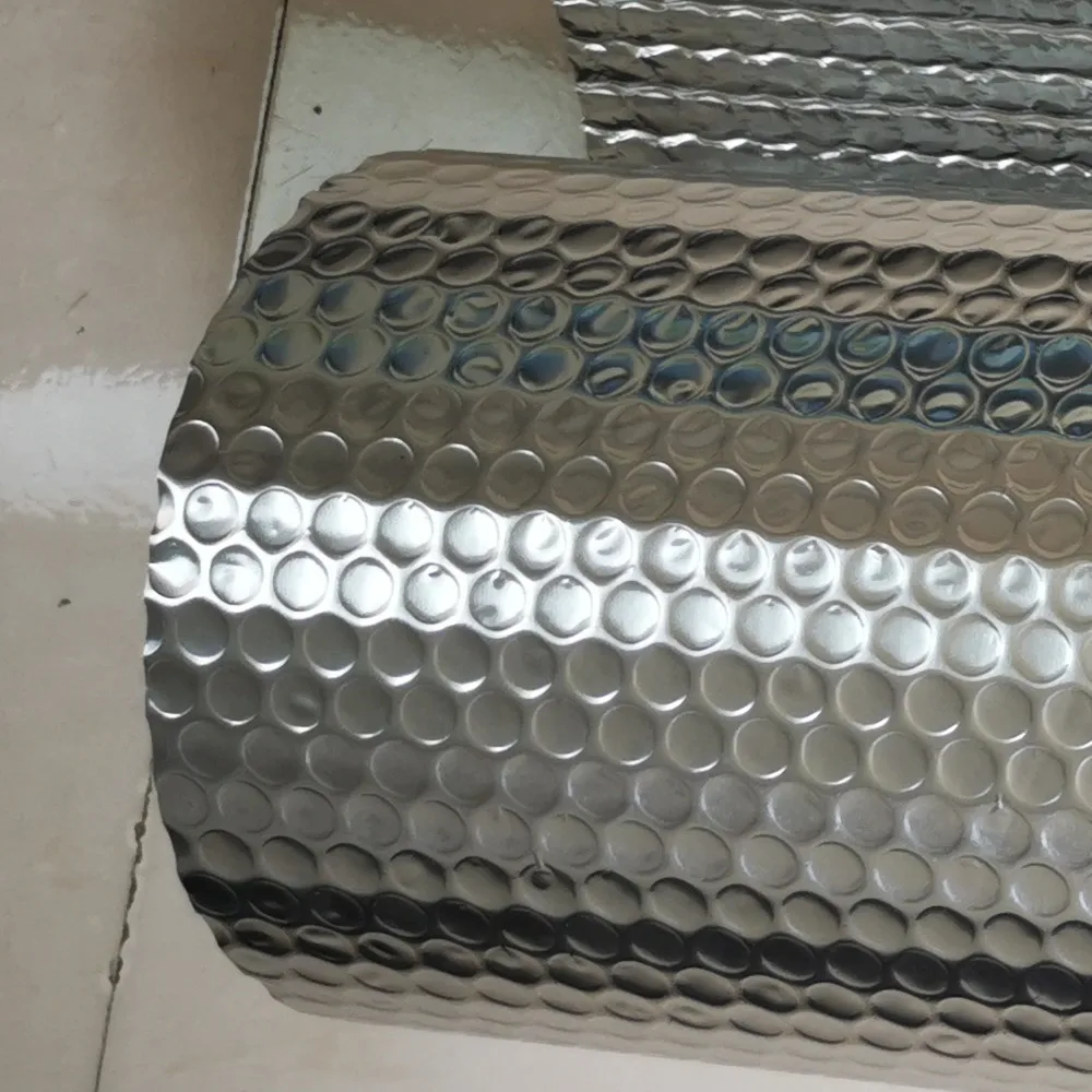 fireproof roofing material bubble foil thermal insulation materials foil wrap bubble heat insulator