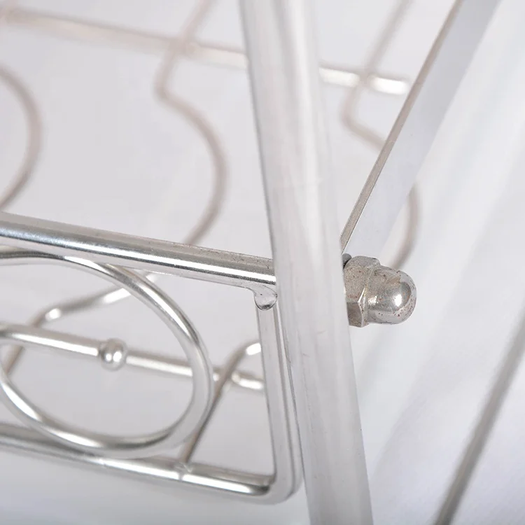 September Purchasing Festival Large capacity kitchen plate dish drying rack / metal stainless steel 3 tier dish drainer rack