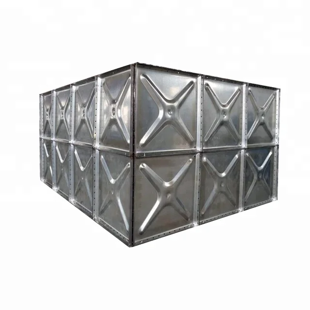 Stainless Steel Water Storage Tank Outdoor Durable Quality 10000 20000 30000 Gallon Customized Size