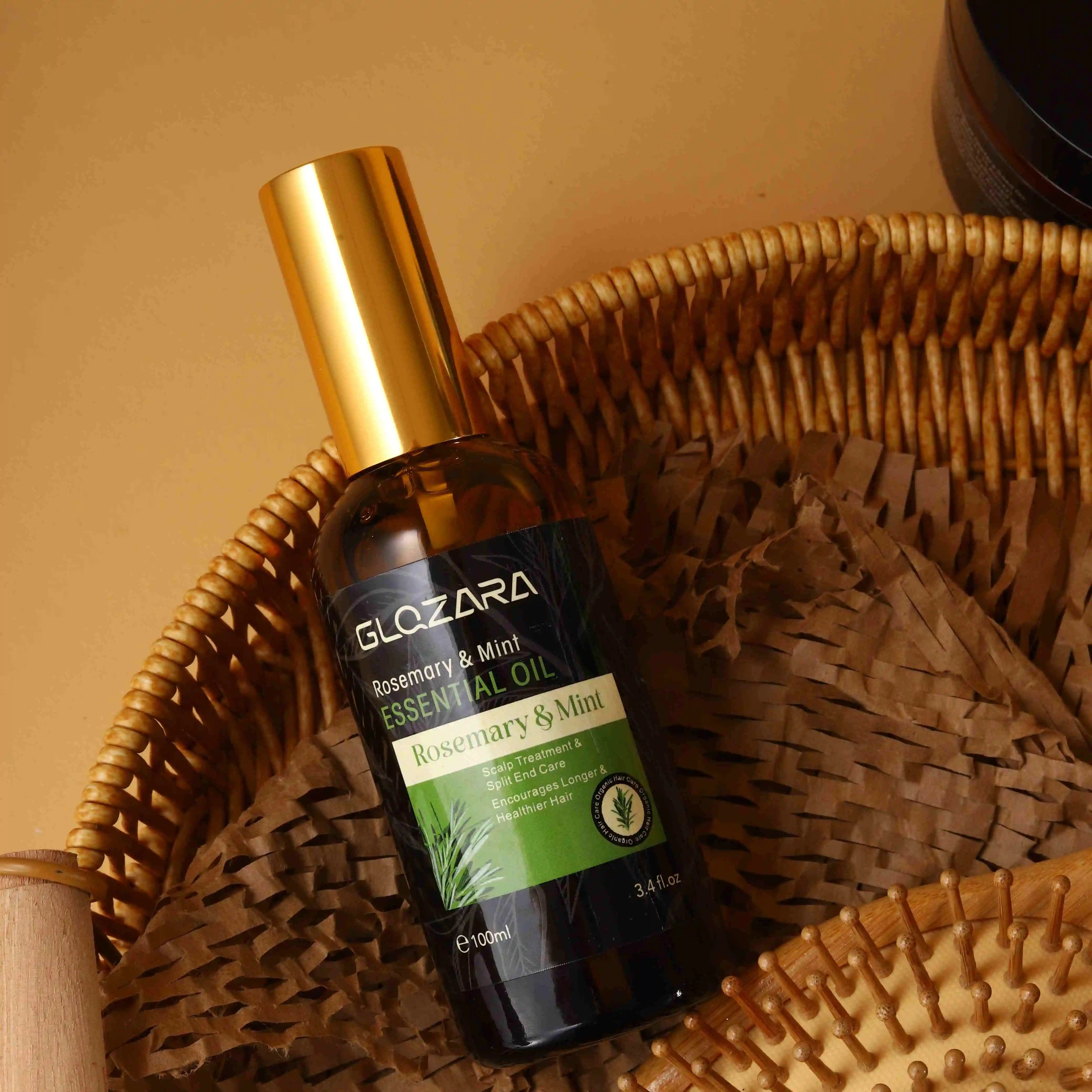 2024 Private Label Hair Product Rosemary Essential Oil for Hair Growth shampoos for hard water sulfate free