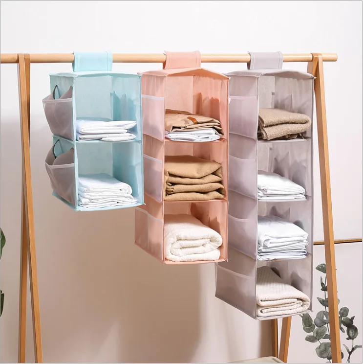 New Underwear Storage Bag Double-sided Multifunctional Hanging Wardrobe Panties Socks Bra Bag Storage Hanging Bag