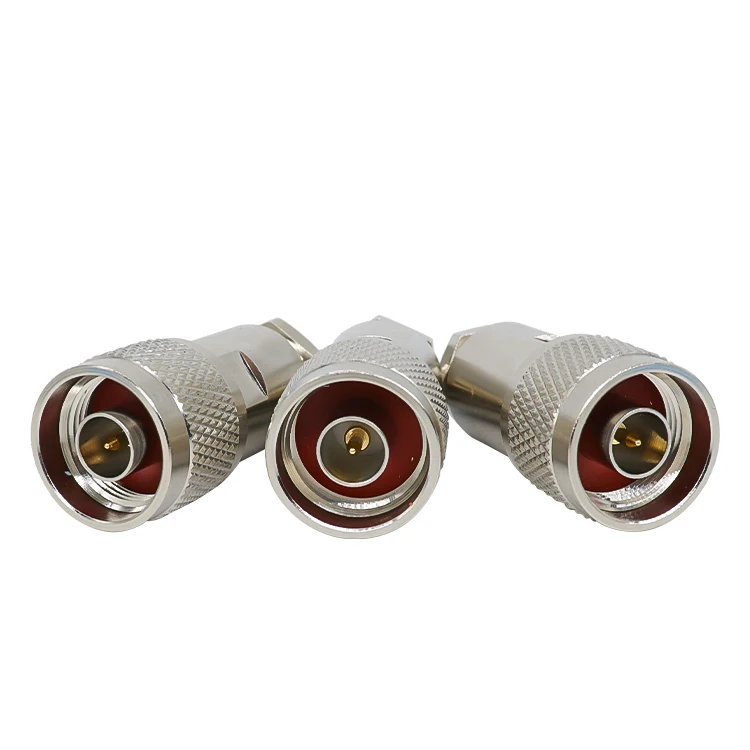 N Male Plug Crimp RG58 RG142 LMR195 RG400 Coaxial Cable Straight Connector