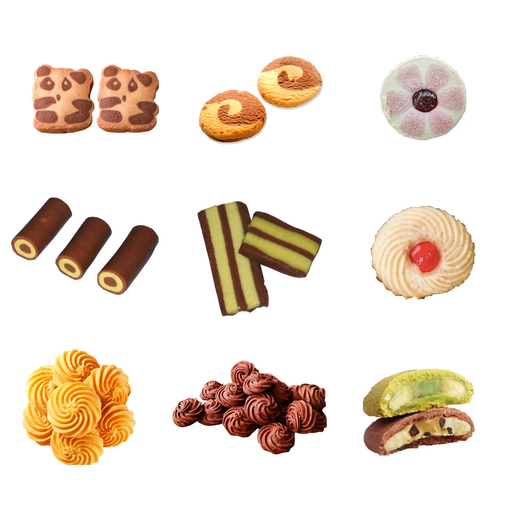 Automatic Chocolate Cookie Biscuit Making Machine cookies dropper machine
