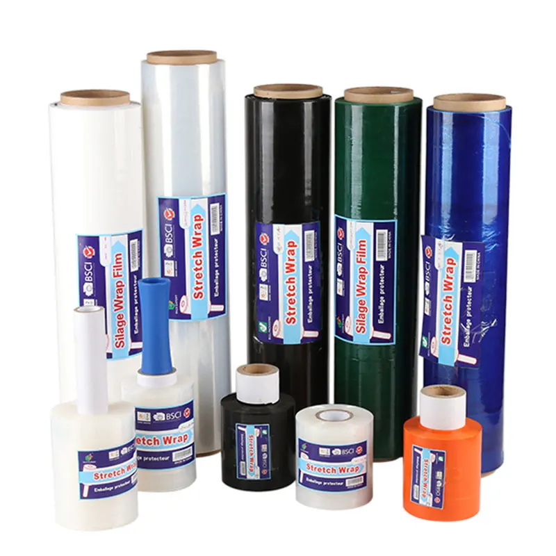 High Quality 50cm Wide LLDPE Stretch Film Soft Moisture-Proof Pallet Wrap for Secure Chemical Packaging and Transportation